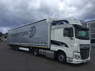 Собственный автопарк ТехнооптТорг