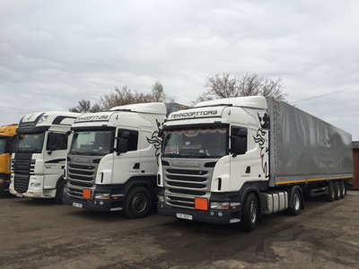 Собственный автопарк ТехнооптТорг