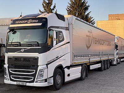 Собственный автопарк ТехнооптТорг